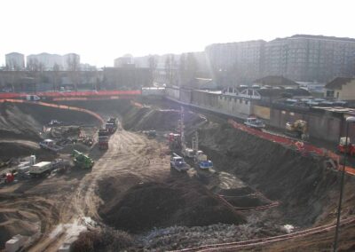 Cantiere Esselunga Corso Traiano Torino - Scavi fondazione